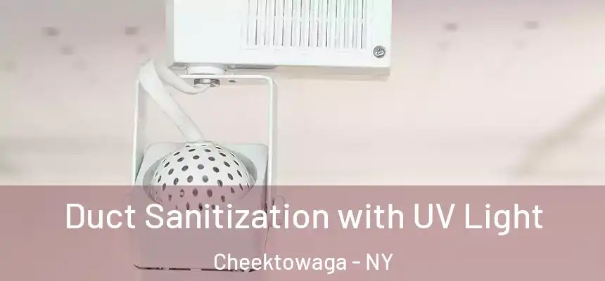 Duct Sanitization with UV Light Cheektowaga - NY